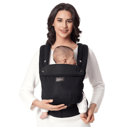 Image showing the Air Mesh Baby Carrier, Black product.