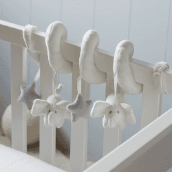 Image showing the Activity Spiral Toy, White/Grey product.
