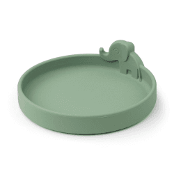 Image showing the Elphee Peekaboo Plate, Green product.