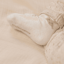 Image showing the Baby Bunny Pack of 3 Baby Socks, 0 - 2 Months, Sand product.