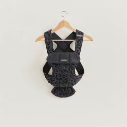 Image showing the Mini Baby Carrier, 3D Mesh, Anthracite Leopard product.