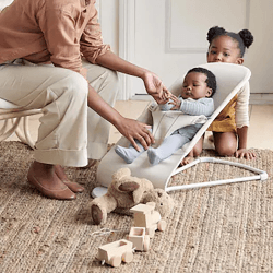 Image showing the Bliss Bouncer, 3D Jersey, Light Beige product.