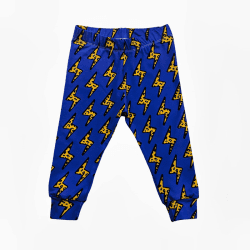 Image showing the Leggings, 0 - 6 Months, Blue Bolts product.