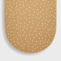 Image showing the Organic Moses Basket Fitted Sheet, Honey Rice product.