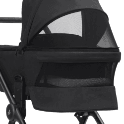 Image showing the Oxford Complete 9 Piece Travel System Bundle (+ Pebble 360 Car Seat), Twillic Black product.