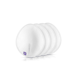 Image showing the Pack of 4 Washable Breast Pads, White product.