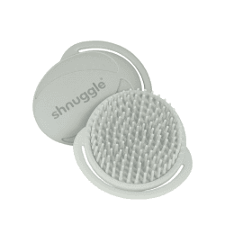 Image showing the Silicone Baby Bath Brush, Grey product.