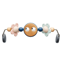 Image showing the Googly Eyes Baby Bouncer Toy, Pastels product.