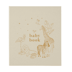 Image showing the My Baby Memory Book (Cloth Cover), Safari product.