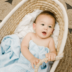 Image showing the Cellular Blanket, Blue product.