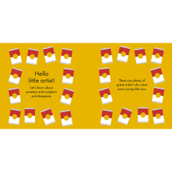 Image showing the Little People, Big Dreams Little People Big Dreams: Artists My First, Yellow product.