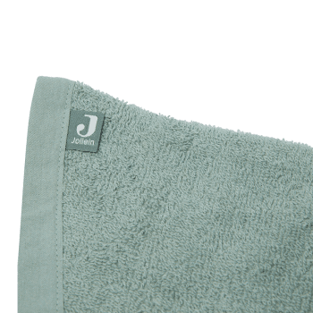 Image showing the Terry Bath Mitt with Ears, Ash Green product.