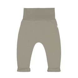 Image showing the Hight Waist Pants GOTS, 3 - 6 Months, Olive product.