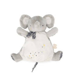 Image showing the Petites Chansons Puppet Soft Toy, Elephant product.