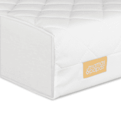 Image showing the Essential Fibre Cot Bed Mattress, 140 x 10 x 70 cm, White product.