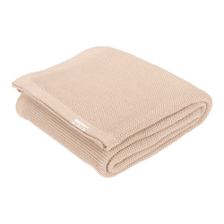 Image showing the Pure Knitted Baby Blanket, 70 x 100cm, Beige product.