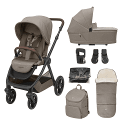 Image showing the Oxford Essential 7 Piece Travel System Bundle, Twillic Truffle product.