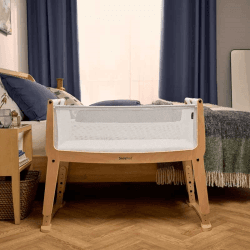 Image showing the SnuzPod Studio Bedside Crib, Stockholm Natural product.