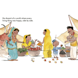 Image showing the Little People, Big Dreams Mahatma Gandhi, White product.
