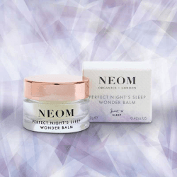 Image showing the Scent to Sleep Perfect Night's Sleep Wonder Balm, 12g, White/Purple/Pink product.