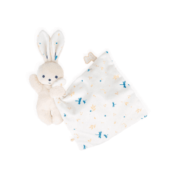 Image showing the Carre Douceur Baby Comforter, White Delicate product.