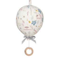 Image showing the Printed Balloon Music Mobile, Pressed Leaves Rose product.