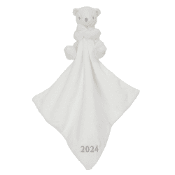 Image showing the 2024 Bear Comforter, White product.