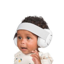 Image showing the Dooky Baby Ear Protection Muffs, 0 - 3 Years, White product.