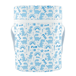 Image showing the Insulated Twin Bottle Carrier, Blue product.