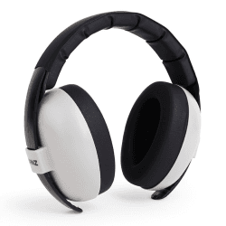 Image showing the Bubzee Baby Earmuffs, Grey product.