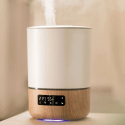 Image showing the Breathe Electric Humidifier, White/ Natural product.