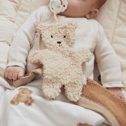 Image showing the Teddy Bear Cuddle Cloth Comforter, Naturel product.
