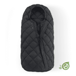 Image showing the Snøgga Puffer Footmuff, Moon Black product.