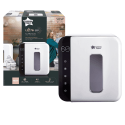 Image showing the Ultra 3 in 1 UV Steriliser, Dryer & Storage, White product.