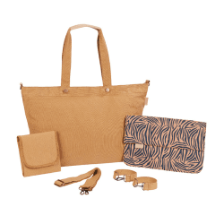Image showing the Tote Changing Bag, Zebra product.