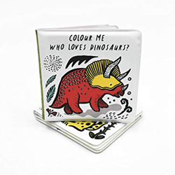 Image showing the Wee Gallery Who Loves Dinosaurs Bath Book, Mixed product.