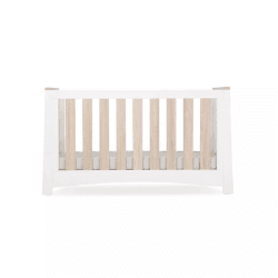 Image showing the Ada Cot Bed excl. Mattress, White/Ash product.