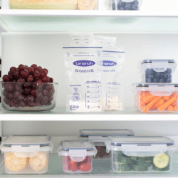 Image showing the Pack of 25 Breast Milk Storage Bags product.