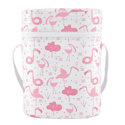 Image showing the Insulated Twin Bottle Carrier, Pink product.