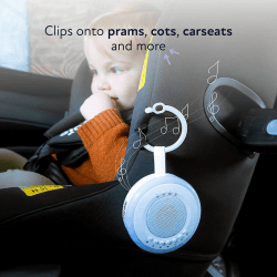 Image showing the Portable White Noise Machine, White product.