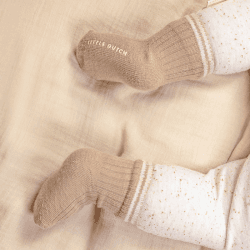 Image showing the Baby Bunny Pack of 3 Baby Socks, 2 - 9 Months, Sand product.
