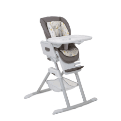 Image showing the Mimzy Spin 3-in-1 High Chair, Geometric Mountains product.