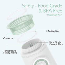 Image showing the MW03 Portable Bottle Warmer product.
