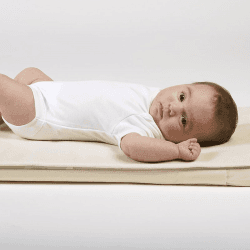 Image showing the Waterproof Crib Mattress Protector, Natural product.