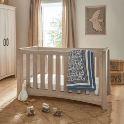 Image showing the Isla Cot Bed excl. Mattress, Ash product.