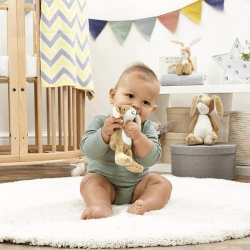 Image showing the Guess How Much I Love You Ghmily Little Hare Rattle, Multi product.