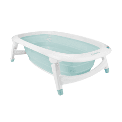 Image showing the Foldable Baby Bath Tub, Blue product.