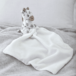 Image showing the Gigi Giraffe Comforter, White product.