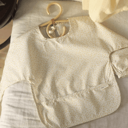 Image showing the Sleeved Bib, Daisy Meadow product.