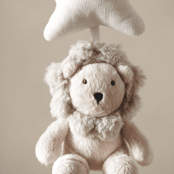 Image showing the Lenny Lion Jitter Toy, Natural product.